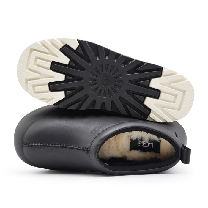Sabot UGG Donna Tasman StreetScape Nero Pelle Idrorepellente