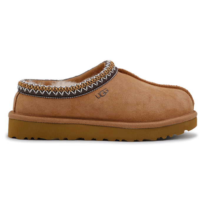 Sabot Donna UGG Tasman II Suede Chestnut Con UGGbraid Ricamato