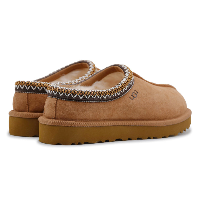 Sabot Donna UGG Tasman II Suede Chestnut Con UGGbraid Ricamato