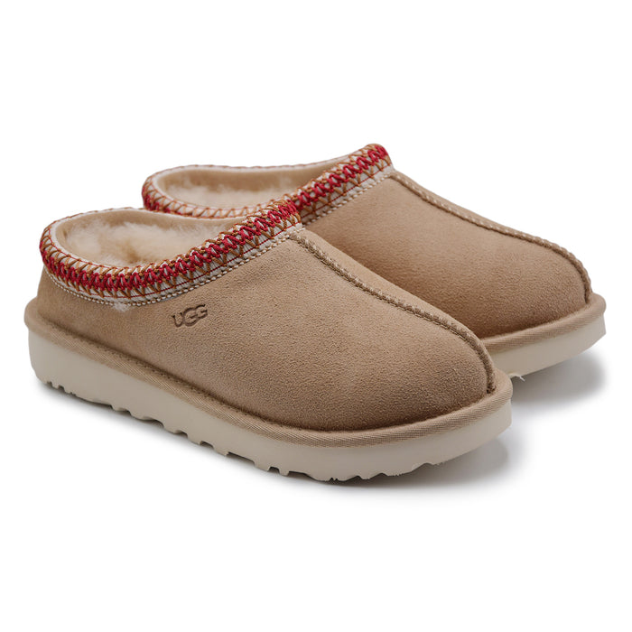 Sabot Donna UGG Tasman II Sand Dark Cherry Slip-On Design Iconico
