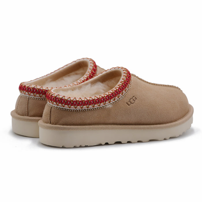 Sabot Donna UGG Tasman II Sand Dark Cherry Slip-On Design Iconico