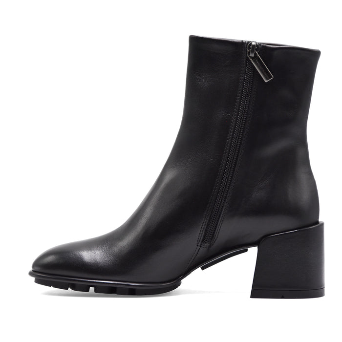 Stivaletti Donna Pons Quintana Vichyb Nero Con Zip Laterale