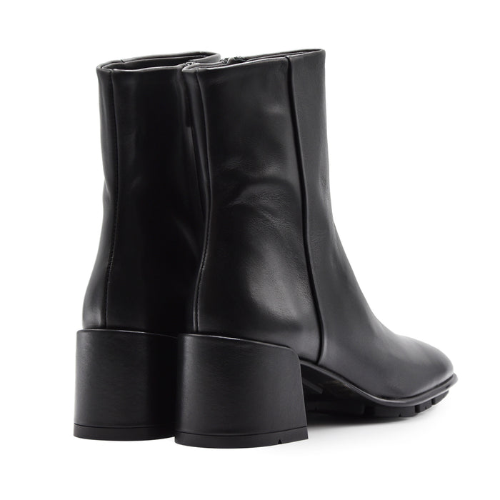 Stivaletti Donna Pons Quintana Vichyb Nero Con Zip Laterale