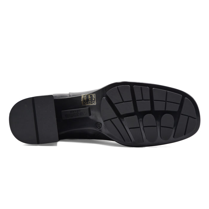 Stivaletti Donna Pons Quintana Vichyb Nero Con Zip Laterale