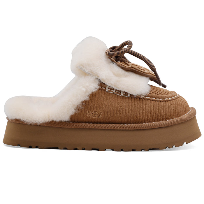 Sabot Ugg Disquette Heritage Donna Chestnut Dal Look Originale