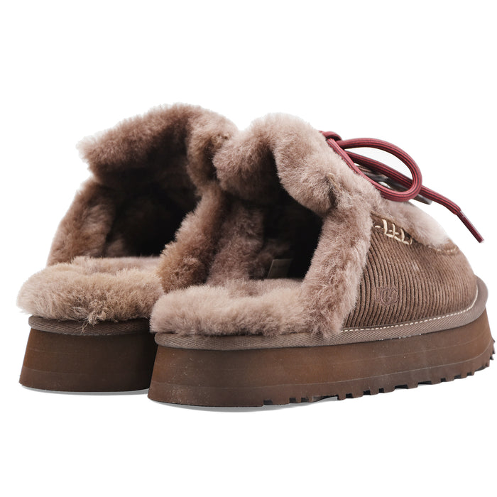 Sabot Ugg Disquette Heritage Donna Camoscio Marrone Burnt Cedar