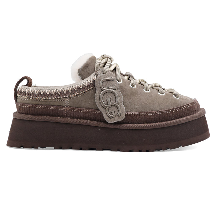 Allacciata Ugg Heritage Lace Up Donna Pelle Scamosciata Taupe