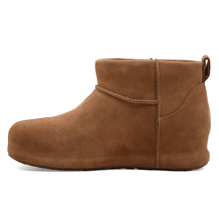 Stivaletti Ugg Classic Mini Enwrap Minimal Donna Suede Chestnut