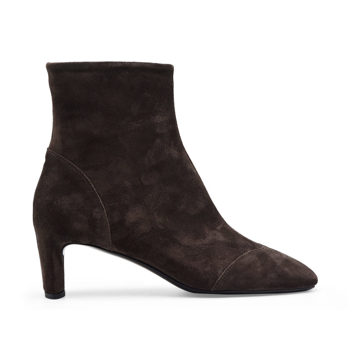 Del Carlo Stivaletti Donna Camoscio Marrone 11819 Made In Italy