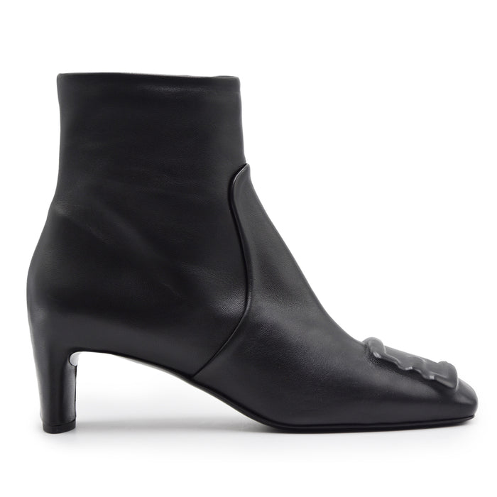 Stivaletti Del Carlo Donna Nero In Pelle Dallo Stile Raffinato