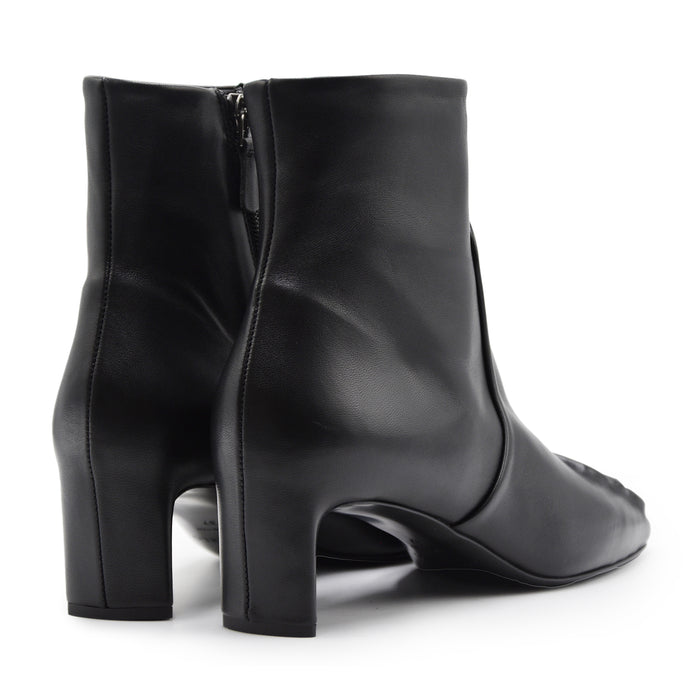 Stivaletti Del Carlo Donna Nero In Pelle Dallo Stile Raffinato