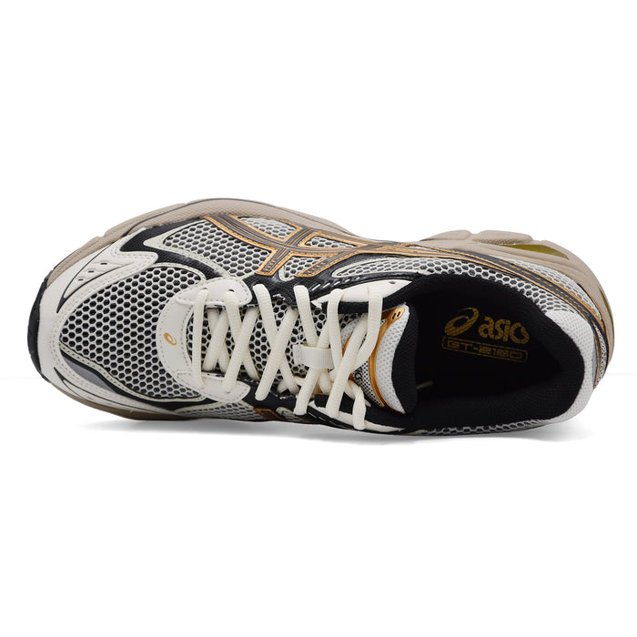 Sneakers Asics Uomo GT-2160 Tessuto Bianco Con Dettagli Neri
