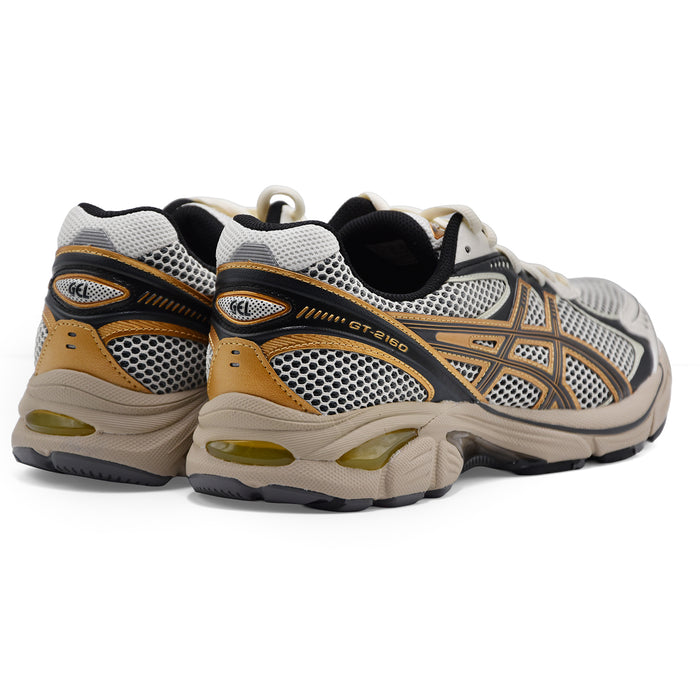 Sneakers Asics Uomo GT-2160 Tessuto Bianco Con Dettagli Neri