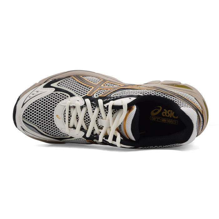 Sneakers Asics Uomo GT-2160 Tessuto Bianco Con Dettagli Neri