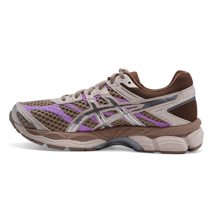 Asics Women's GEL-CUMULUS 16 Fabric Sneakers in Brown and Purple