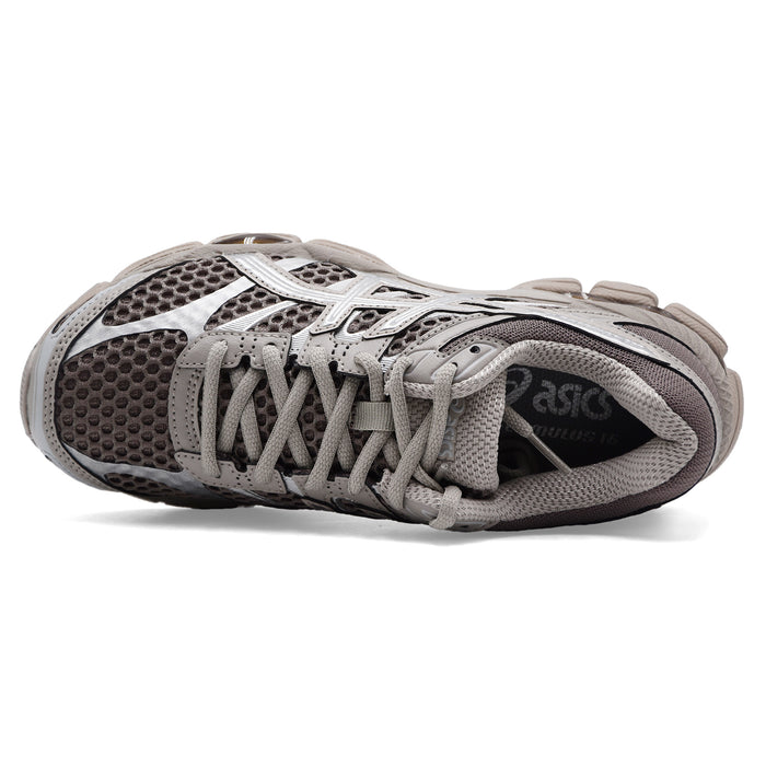 Asics Sneakers Donna GEL-CUMULUS 16 Tessuto Grigio E Marrone