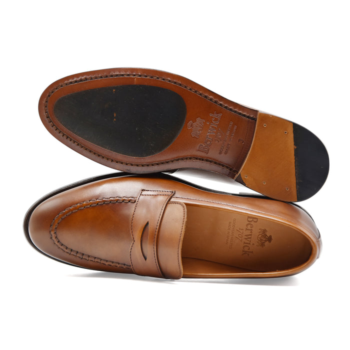 Mocassini Donna Berwick 1707 Goodyear Welt Pelle Cuoio Naturale