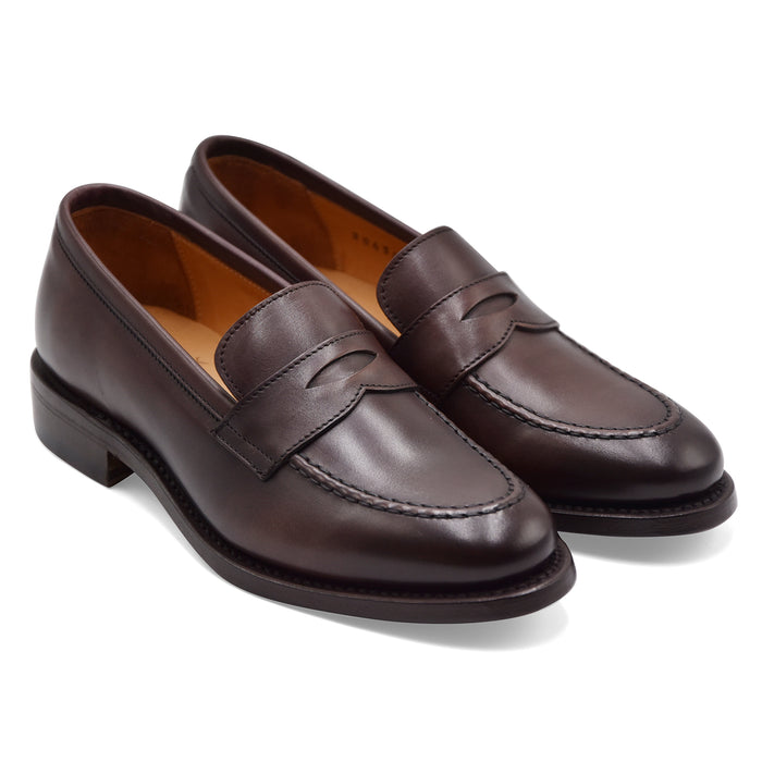 Mocassini Berwick 1707 Donna Testa Di Moro Vaschetta Frontale