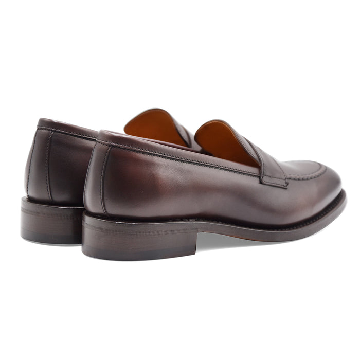 Mocassini Berwick 1707 Donna Testa Di Moro Vaschetta Frontale