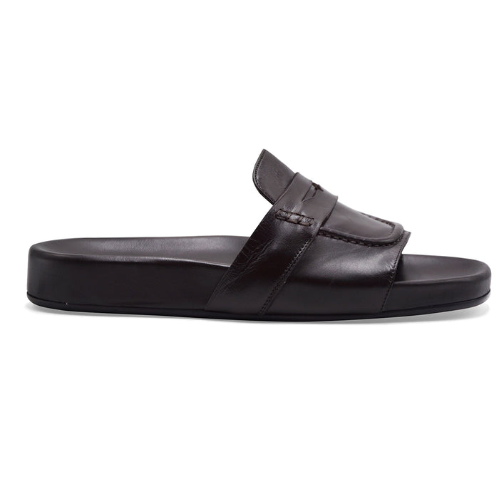 Sandali Design Mule Mocassino Donna Pomme D’Or Nero In Pelle