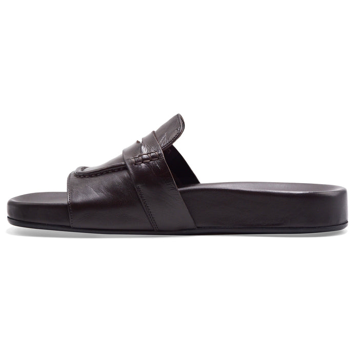 Sandali Design Mule Mocassino Donna Pomme D’Or Nero In Pelle