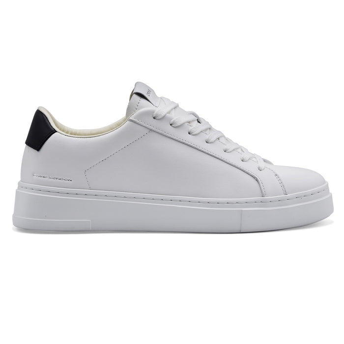 Men's Crime London Extralight Sneakers White Black Made In Italy