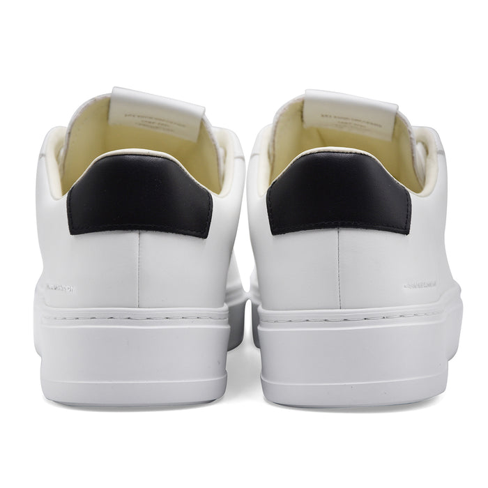 Men's Crime London Extralight Sneakers White Black Made In Italy