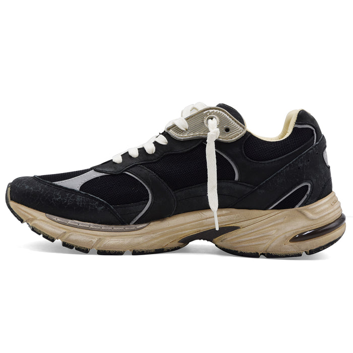Sneakers Crime London Fugitive 9094 Uomo Nero Design Deciso