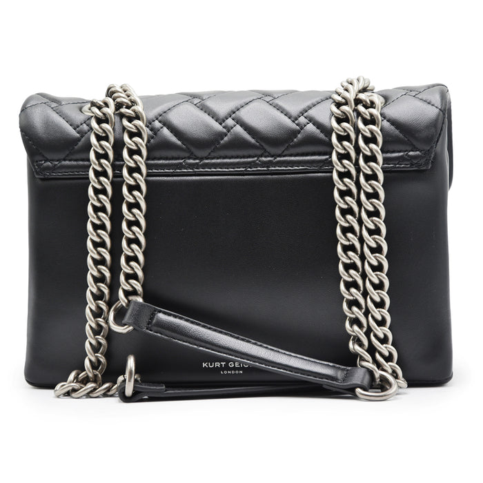 Borsa Donna Kurt Geiger Kensington Nero Iconica Testa D’Aquila