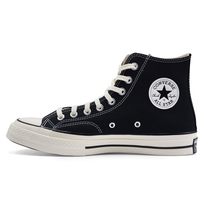 Converse Sneakers Da Uomo CHUCK 70 HI Tela Nera Stile Anni 70