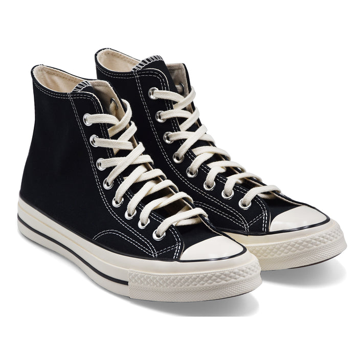 Converse Sneakers Da Uomo CHUCK 70 HI Tela Nera Stile Anni 70