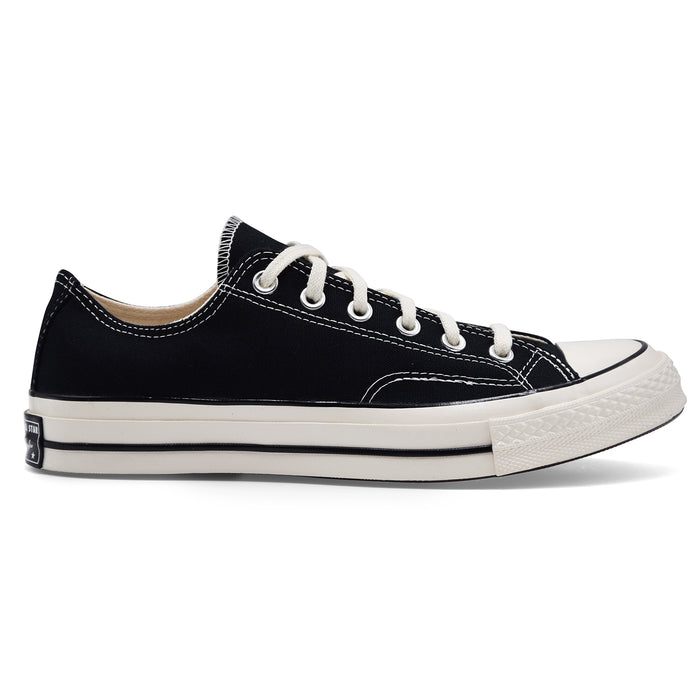 Converse Sneakers Bassa Uomo CHUCK 70 OX Nero Dettagli Bianchi