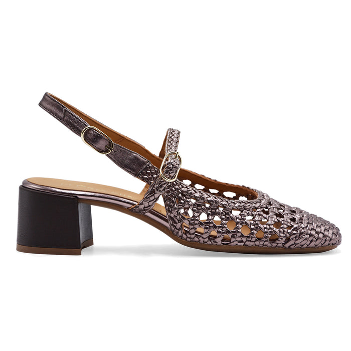 Chanel Pedro Miralles Donna In Pelle Intrecciata Testa Di Moro