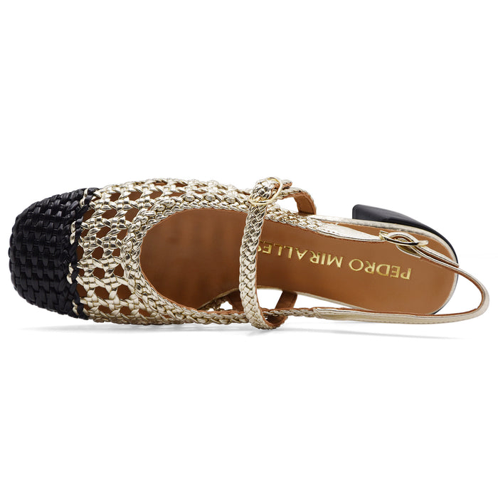 Pedro Miralles Chanel Da Donna 18515 Oro E Nero Made In Spain
