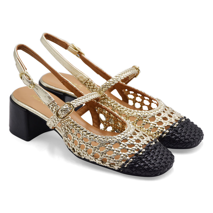 Pedro Miralles Chanel Da Donna 18515 Oro E Nero Made In Spain