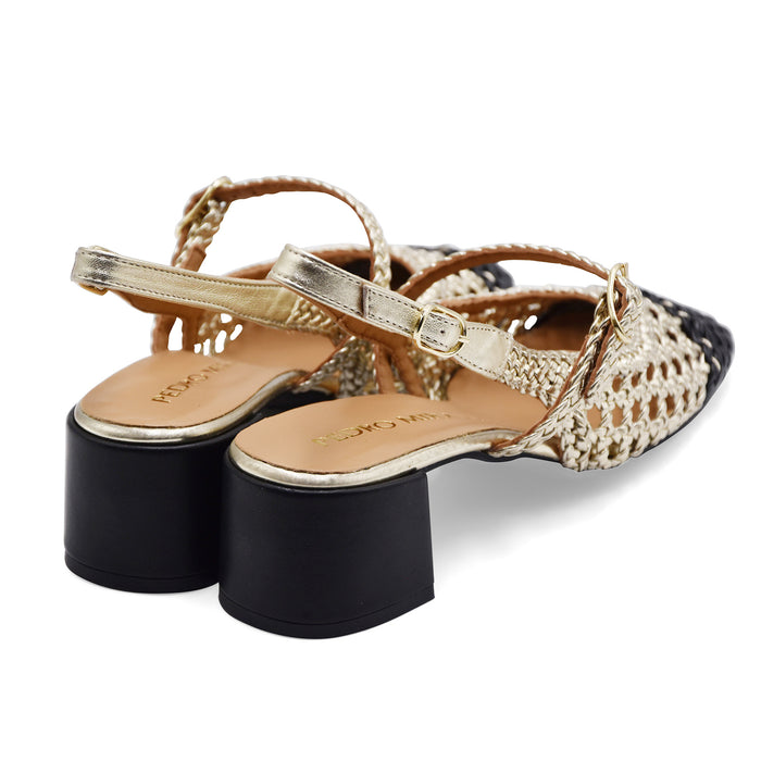 Pedro Miralles Chanel Da Donna 18515 Oro E Nero Made In Spain