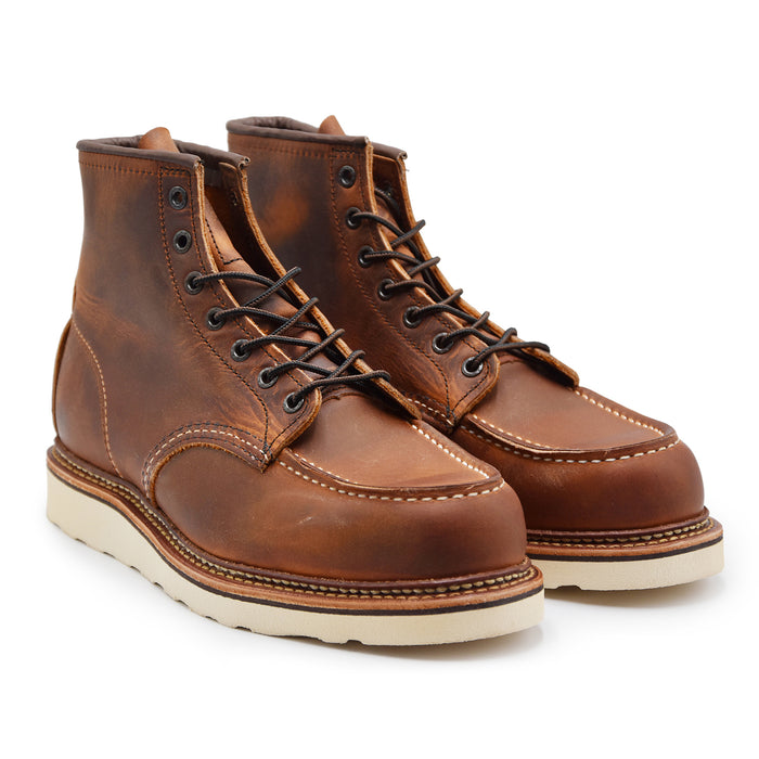 Red Wing 1907 Classic Moc Toe 6" Copper Rough &amp; Tough Poles