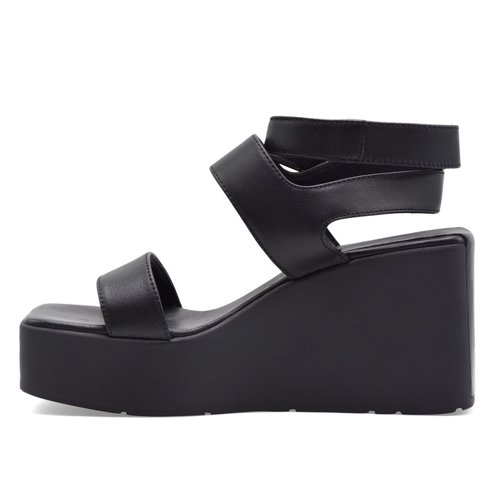 Sandali Vic Matié Donna Vera Pelle TRAVEL 101 Nero Made In Italy