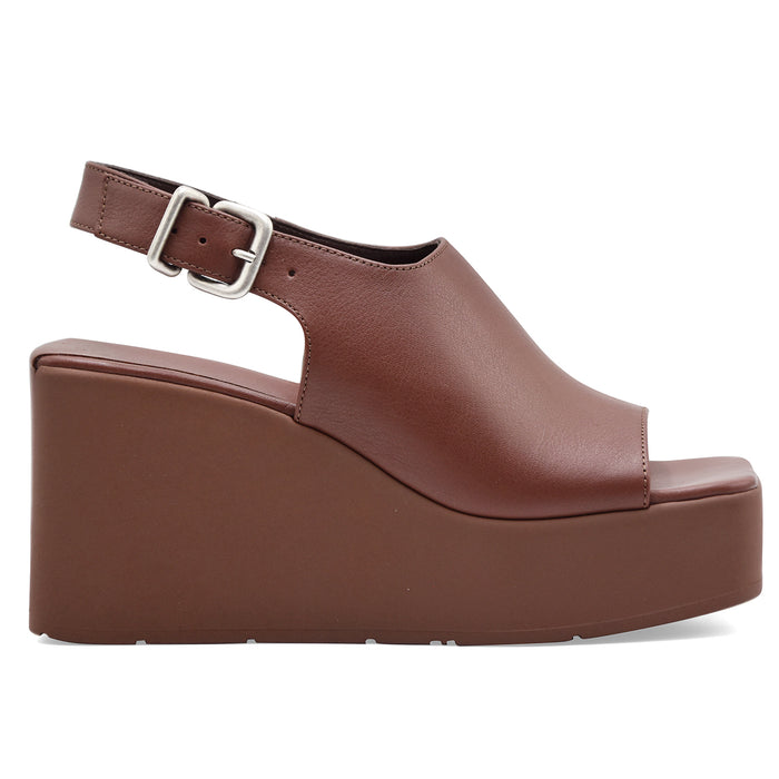 Vic Matié Sandali Donna TRAVEL 338 Pelle Ebano Chic Particolari