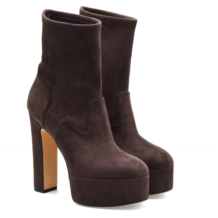 Stivaletto Donna Casadei Patty Arceus Carruba Tessuto Stretch
