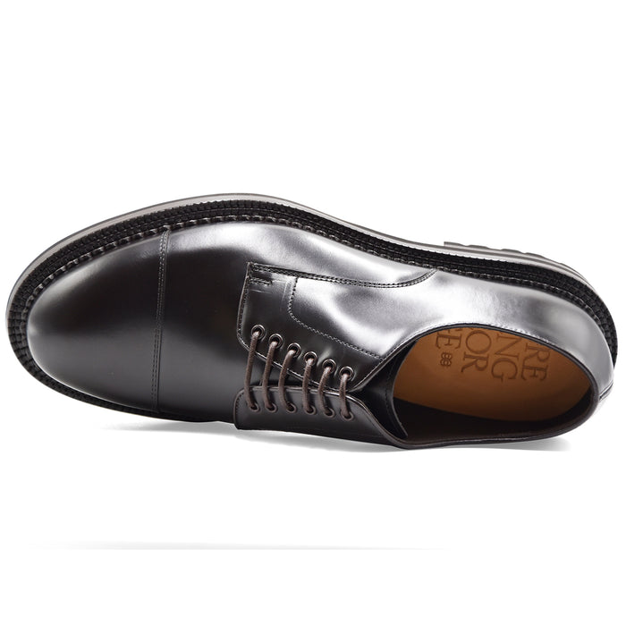 Green George Uomo Allacciate 2009 Pelle Marrone Fatta A Mano