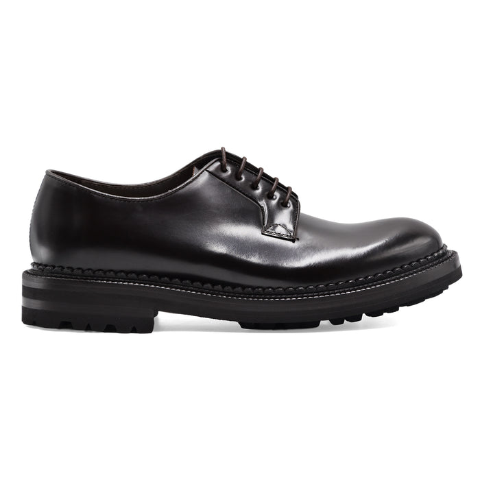 Stringate Green George 2010 Uomo Testa Di Moro Made In Italy