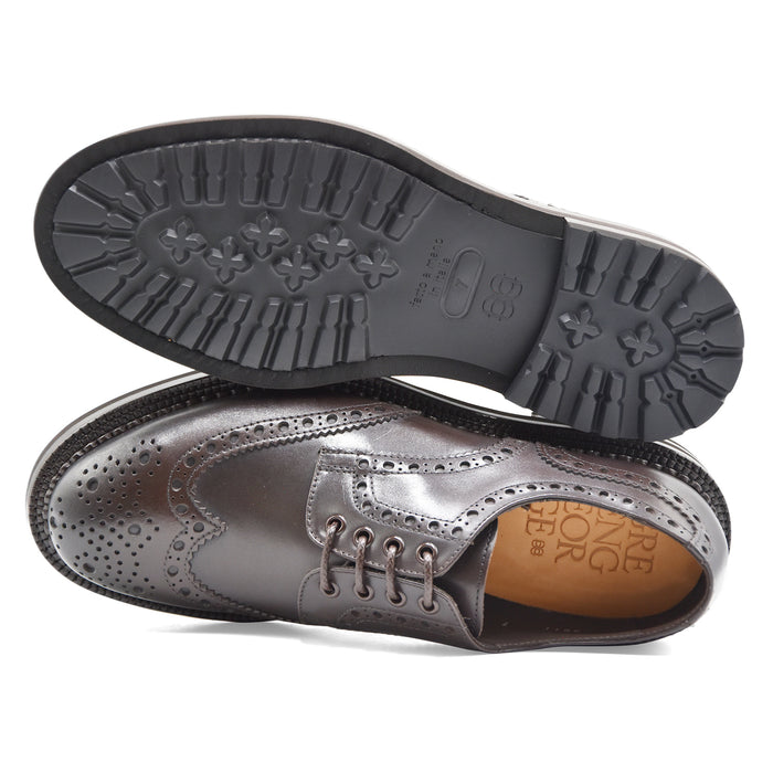 Allacciate Green George Uomo 2011 Pelle Marrone Motivo Brogue