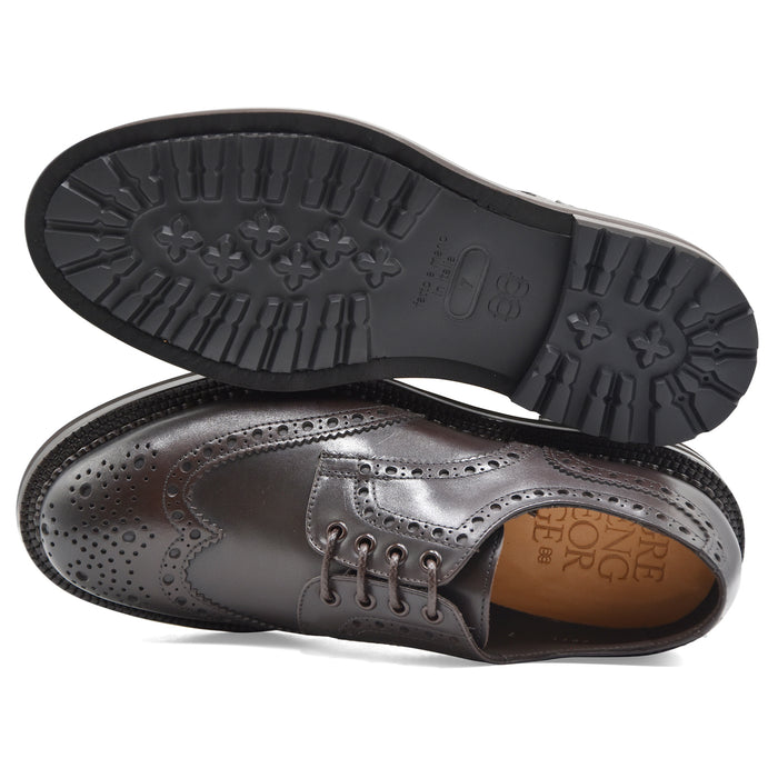 Allacciate Green George Uomo 2011 Pelle Marrone Motivo Brogue