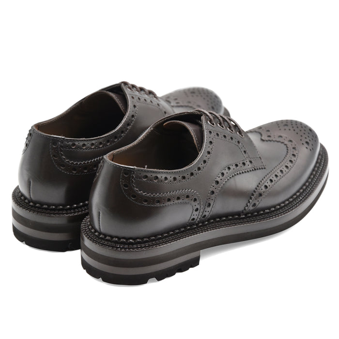 Allacciate Green George Uomo 2011 Pelle Marrone Motivo Brogue