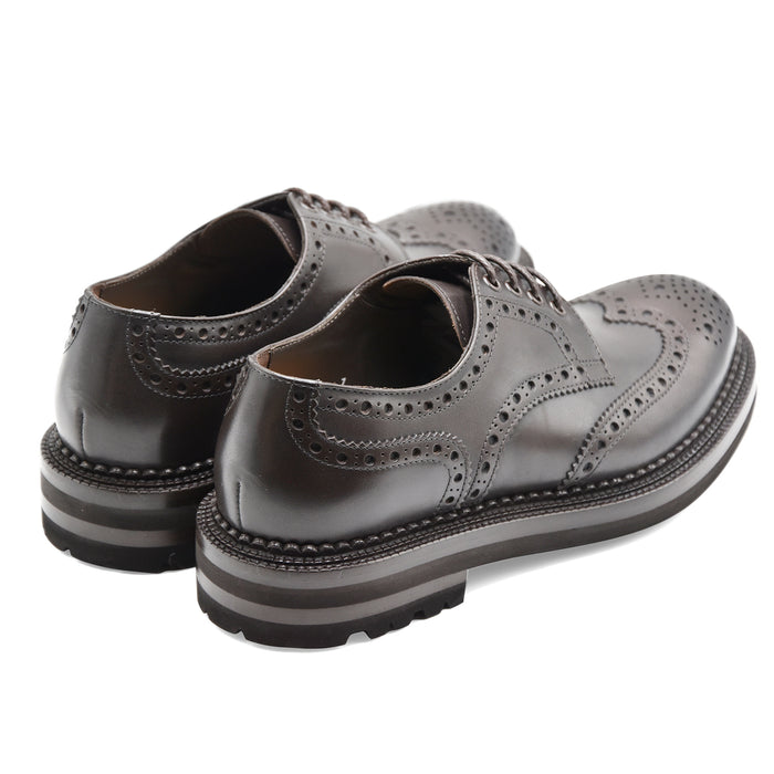 Allacciate Green George Uomo 2011 Pelle Marrone Motivo Brogue