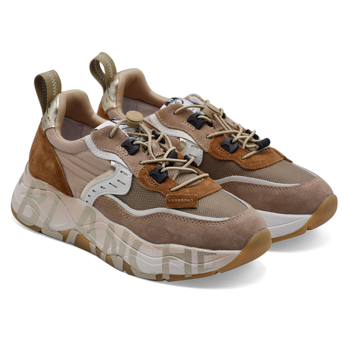 Voile Blanche North Sails Sneakers Donna CLUB105 Camoscio Beige