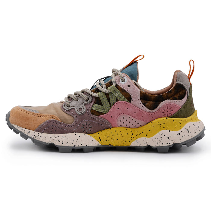 Sneakers Flower Mountain Yamano 3 Donna Suede Multicolor Nature