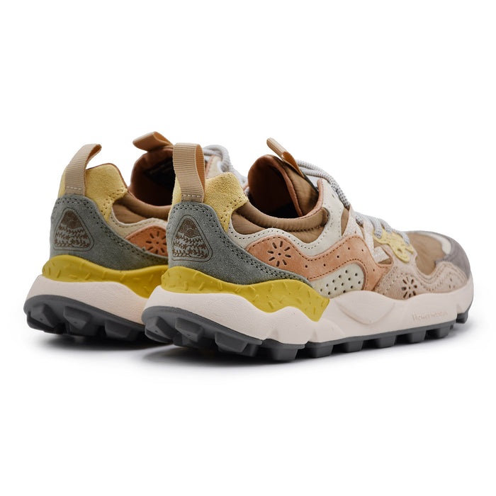 Sneakers Donna Flower Mountain Yamano3 Camoscio Grigio Beige
