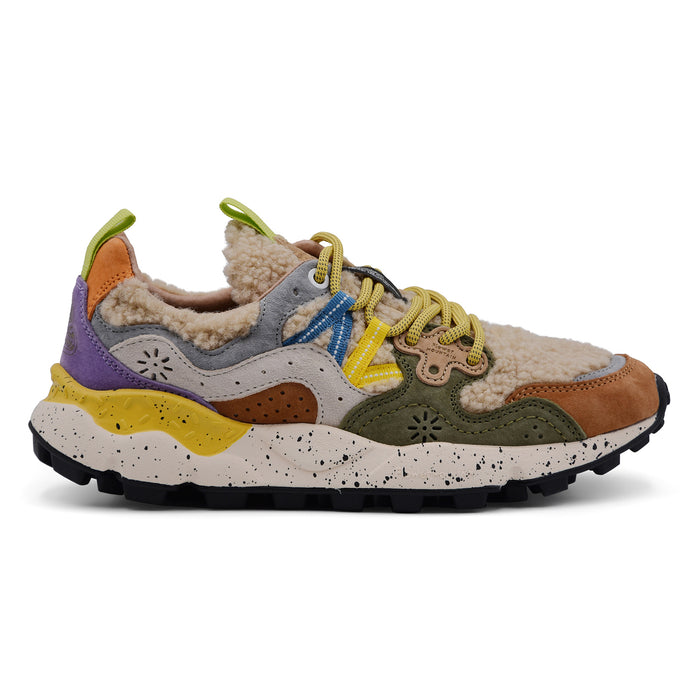 Sneakers Donna Flower Mountain Yamano 3 Multicolor Con Lana